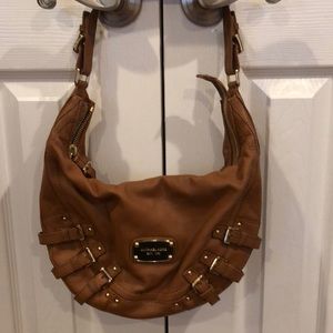 Michael Kors camel leather bag.